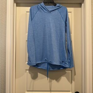 Women’s Under Armour Light Blue Pullover Hoodie